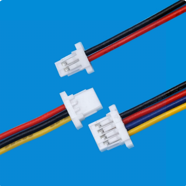 UL1571 ‌SH1.0/1.25/GH1.25/ZH1.5mm Custom Electronic Wire Connector Terminal Cable‌ ‌2P-20P Ribbon Cable