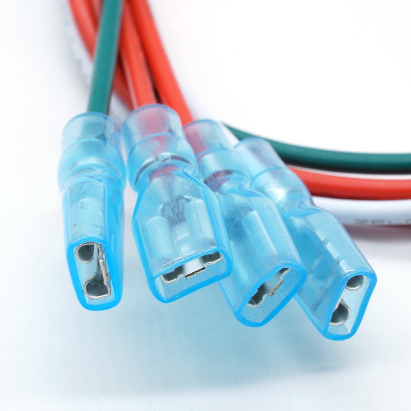 ‌UL1007 wiring harnesses can be customized according to customer requirements (length, wire gauge, and terminals)