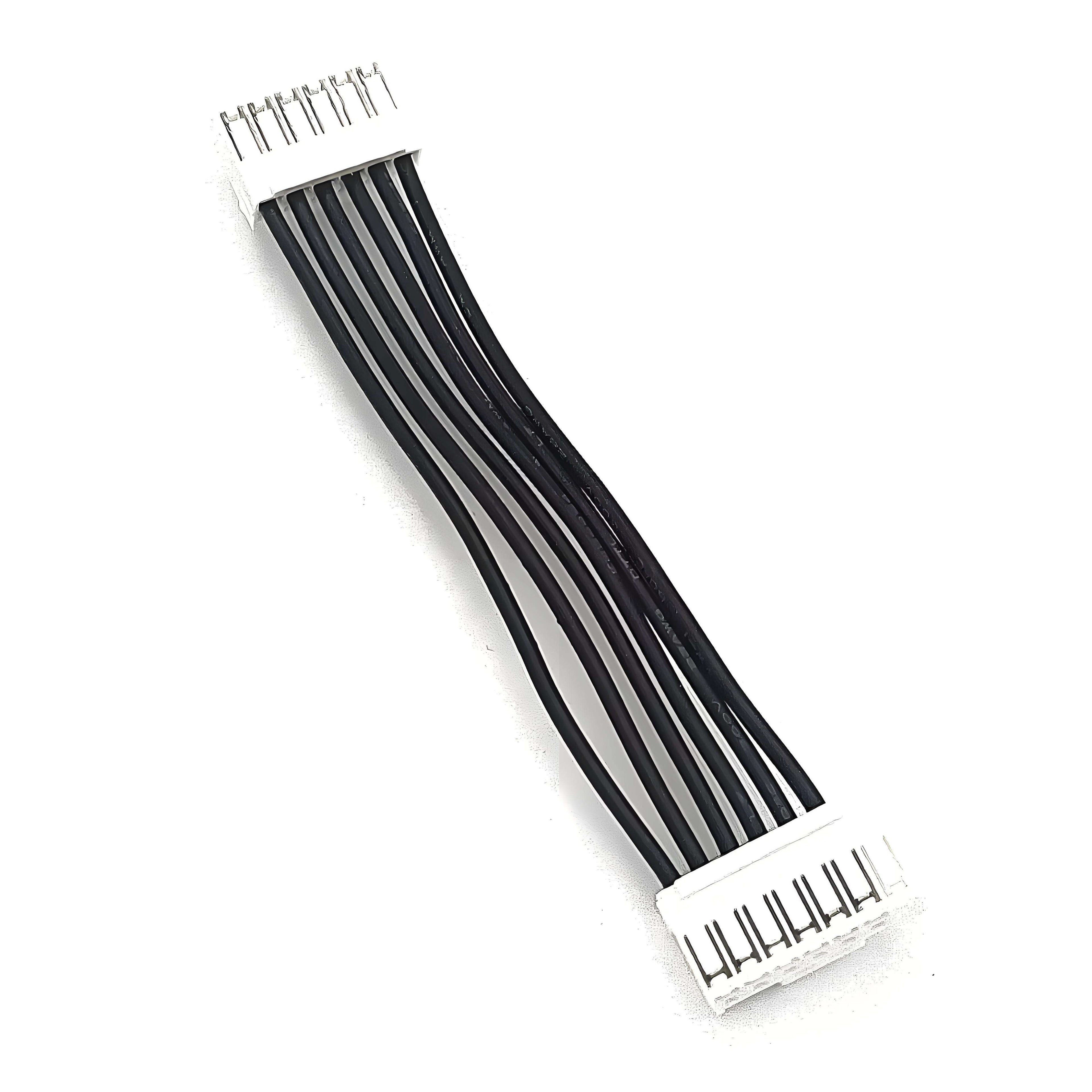 ‌UL1007 wiring harnesses can be customized according to customer requirements (length, wire gauge, and terminals)