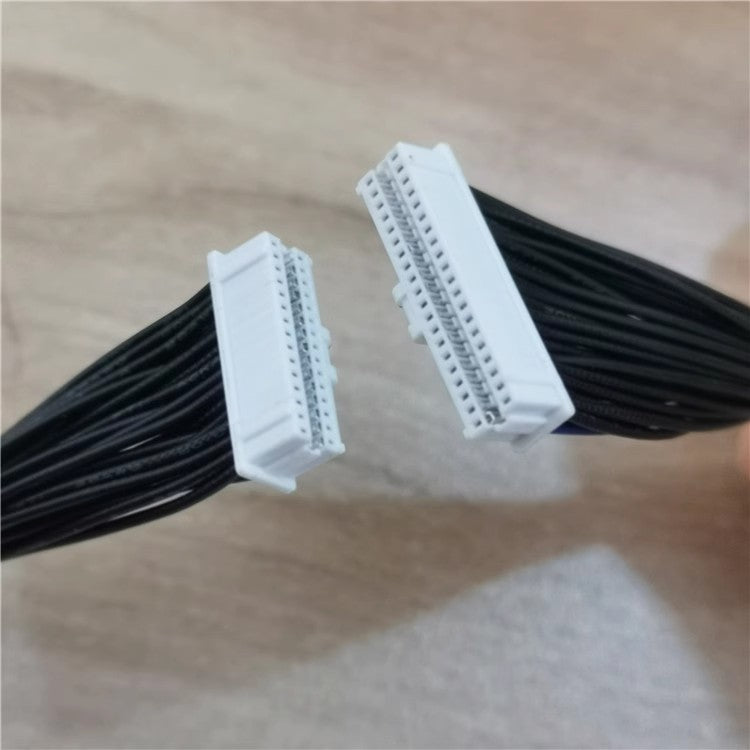 ‌1.0mm Pitch 501189 Connector Cable | 20P-30P-40P-50P Header with Wire | Terminal Cable & Harness