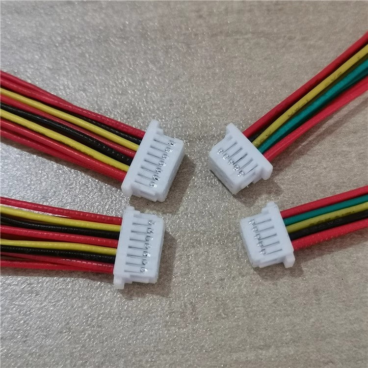 SH1.0mm Double-Row Terminal Cable | SHD1.0 Electronic Wire | Single-End Connector (10P/12P/16P) with Attached Wire