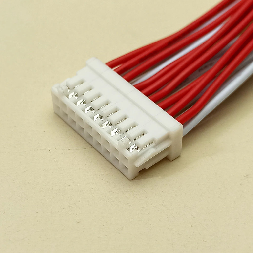 XHD terminal wire 2.54mm dual row connection cable plug wire XHDS-4P-16P-20P electronic wire harness DF1B