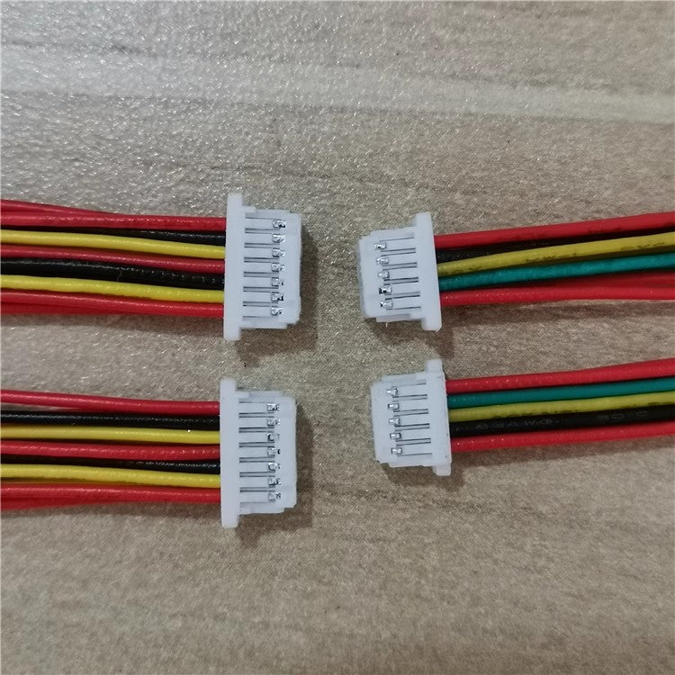 SH1.0mm Double-Row Terminal Cable | SHD1.0 Electronic Wire | Single-End Connector (10P/12P/16P) with Attached Wire