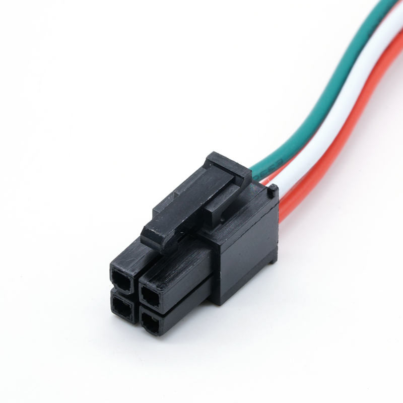 ‌UL1007 wiring harnesses can be customized according to customer requirements (length, wire gauge, and terminals)